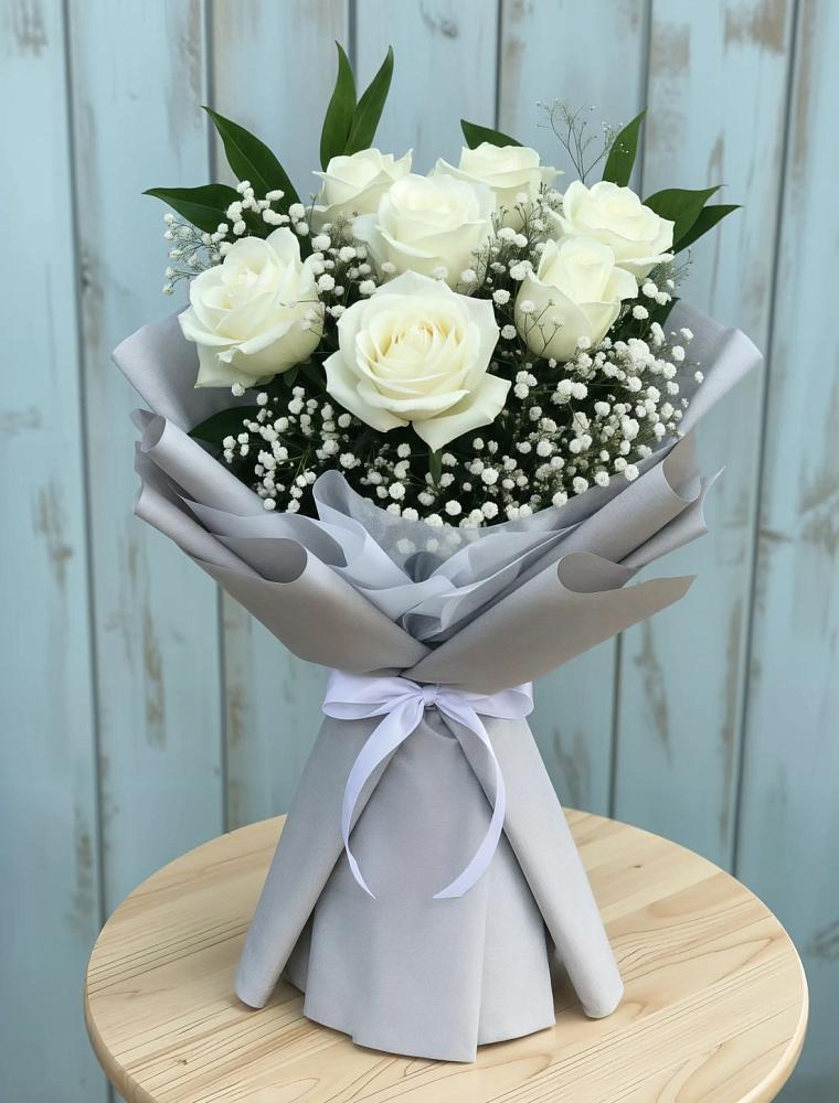 Букет цветов из: Розы в Молоково