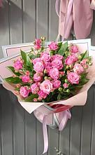Букет Розовый кустик #REPLACE_PRED# Молоково
